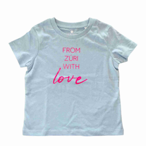 T-Shirt "From ZÜRI with Love" hellblau BeFa