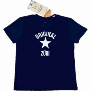 Erwachsenen Unisex T-Shirt navy Original ZÜRI Be Famous