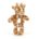 Bashful Giraffe Ring Rattle Jaellycat